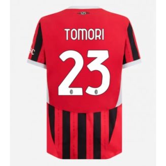 AC Milan Fikayo Tomori #23 Thuisshirt 2024-2025 Voetbalshirts Korte Mouw