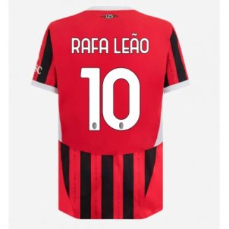 AC Milan Rafael Leao #10 Thuisshirt 2024-2025 Voetbalshirts Korte Mouw