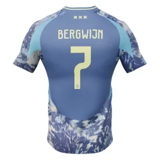 AFC Ajax Steven Bergwijn #7 Uitshirt 2024-2025 Voetbalshirts Korte Mouw