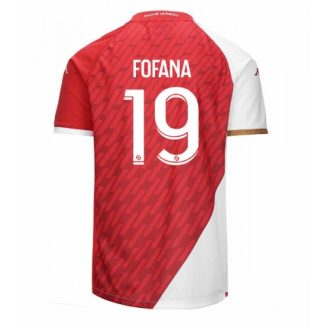 AS Monaco Youssouf Fofana #19 Thuisshirt 2023-2024 Voetbalshirts Korte Mouw
