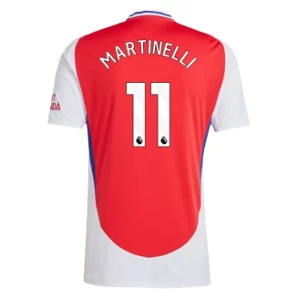 Arsenal Gabriel Martinelli #11 Thuisshirt 2024-2025 Voetbalshirts Korte Mouw