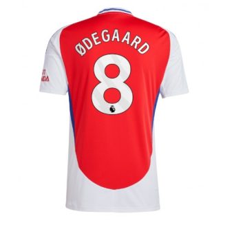 Arsenal Martin Odegaard #8 Thuisshirt 2024-2025 Voetbalshirts Korte Mouw