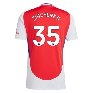 Arsenal Oleksandr Zinchenko #35 Thuisshirt 2024-2025 Voetbalshirts Korte Mouw
