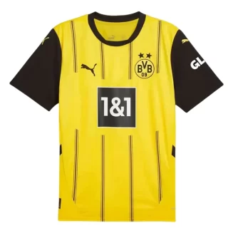BVB Borussia Dortmund Thuisshirt 2024-2025 Voetbalshirts Korte Mouw