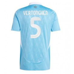 België Jan Vertonghen #5 Uitshirt EK 2024 Voetbalshirts Korte Mouw