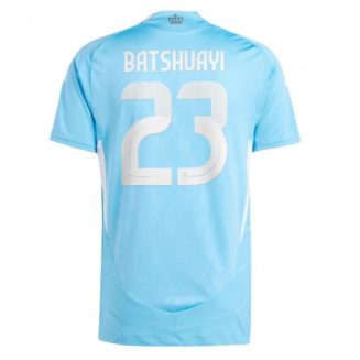 België Michy Batshuayi #23 Uitshirt EK 2024 Voetbalshirts Korte Mouw