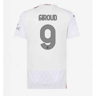 Dames AC Milan Olivier Giroud #9 Uitshirt 2023-2024 Voetbalshirts Korte Mouw
