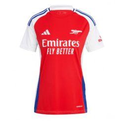 Dames Arsenal Thuisshirt 2024-2025 Voetbalshirts Korte Mouw