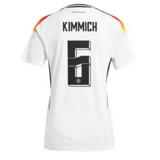 Dames Duitsland Joshua Kimmich #6 Thuisshirt EK 2024 Voetbalshirts Korte Mouw