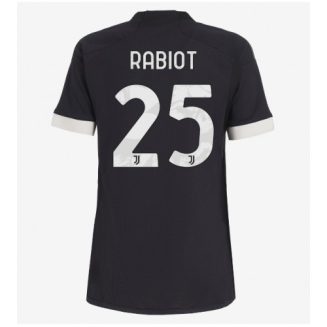 Dames Juventus Adrien Rabiot #25 Derde Shirt 2023-2024 Voetbalshirts Korte Mouw