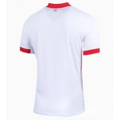 Dames Polen Thuisshirt EK 2024 Voetbalshirts Korte Mouw-1