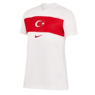 Dames Turkije Thuisshirt EK 2024 Voetbalshirts Korte Mouw