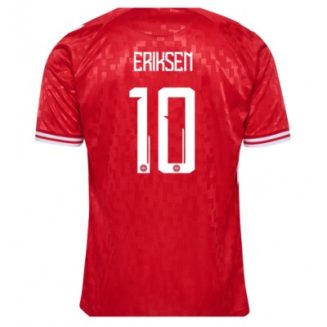 Denemarken Christian Eriksen #10 Thuisshirt EK 2024 Voetbalshirts Korte Mouw