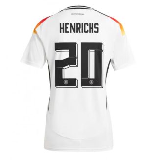 Duitsland Benjamin Henrichs #20 Thuisshirt EK 2024 Voetbalshirts Korte Mouw