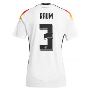 Duitsland David Raum #3 Thuisshirt EK 2024 Voetbalshirts Korte Mouw