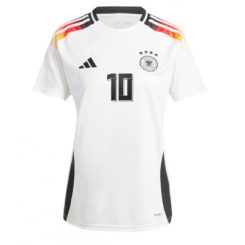 Duitsland Jamal Musiala #10 Thuisshirt EK 2024 Voetbalshirts Korte Mouw-1
