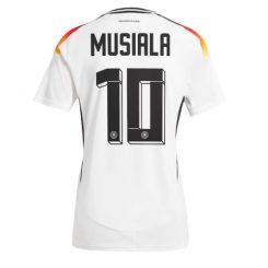 Duitsland Jamal Musiala #10 Thuisshirt EK 2024 Voetbalshirts Korte Mouw