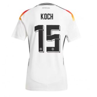 Duitsland Robin Koch #15 Thuisshirt EK 2024 Voetbalshirts Korte Mouw