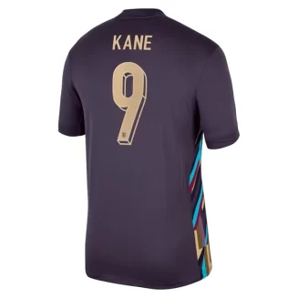 Engeland Harry Kane #9 Uitshirt EK 2024 Voetbalshirts Korte Mouw