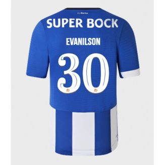FC Porto Evanilson #30 Thuisshirt 2023-2024 Voetbalshirts Korte Mouw