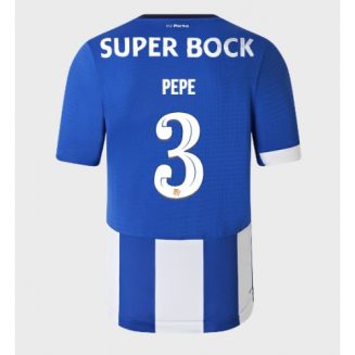 FC Porto Pepe #3 Thuisshirt 2023-2024 Voetbalshirts Korte Mouw