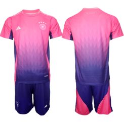 Goedkope Duitsland Uitshirt EK 2024 Voetbalshirts 2024/25 Korte Mouw (+ Korte broeken) Kopen