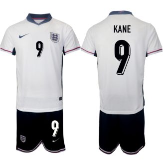Goedkope Engeland Harry Kane #9 Thuisshirt EK 2024 Voetbalshirts 2024/25 Korte Mouw (+ Korte broeken) Kopen