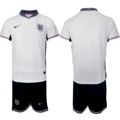 Goedkope Engeland Thuisshirt EK 2024 Voetbalshirts 2024/25 Korte Mouw (+ Korte broeken) Kopen