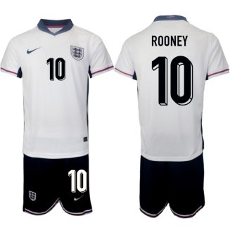 Goedkope Engeland Wayne Rooney #10 Thuisshirt EK 2024 Voetbalshirts 2024/25 Korte Mouw (+ Korte broeken) Kopen