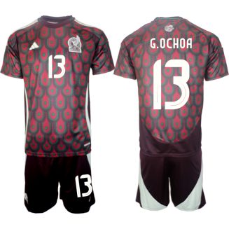 Goedkope Mexico Guillermo Ochoa #13 Thuisshirt Copa América 2024 Voetbalshirts 2024/25 Korte Mouw (+ Korte broeken) Kopen