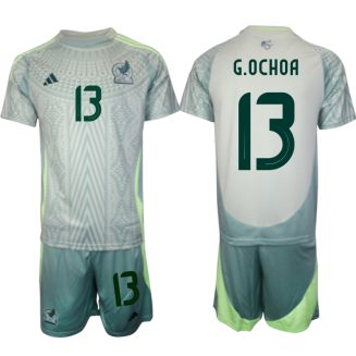 Goedkope Mexico Guillermo Ochoa #13 Uitshirt Copa América 2024 Voetbalshirts 2024/25 Korte Mouw (+ Korte broeken) Kopen
