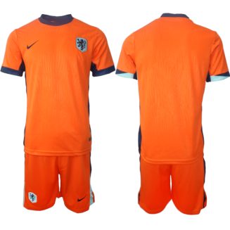 Goedkope Nederland Thuisshirt EK 2024 Voetbalshirts 2024/25 Korte Mouw (+ Korte broeken) Kopen