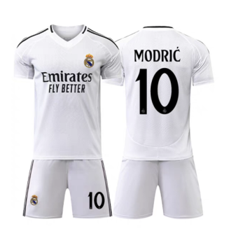 Goedkope Real Madrid Luka Modric #10 Thuisshirt 2024/25 Voetbalshirts Korte Mouw (+ Korte broeken) Kopen