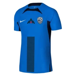 Goedkope Slovenië Uitshirt EK 2024 Voetbalshirts 2024/25 Korte Mouw Kopen