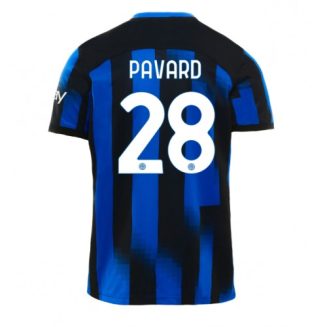 Inter Milan Benjamin Pavard #28 Thuisshirt 2023-2024 Voetbalshirts Korte Mouw