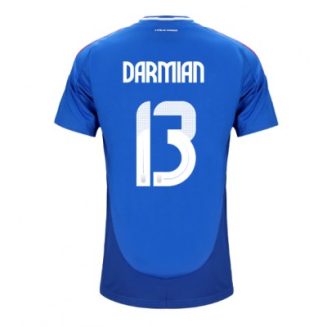 Italië Matteo Darmian #13 Thuisshirt EK 2024 Voetbalshirts Korte Mouw