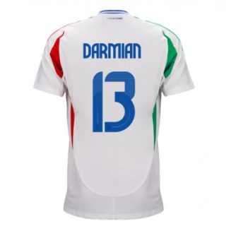 Italië Matteo Darmian #13 Uitshirt EK 2024 Voetbalshirts Korte Mouw