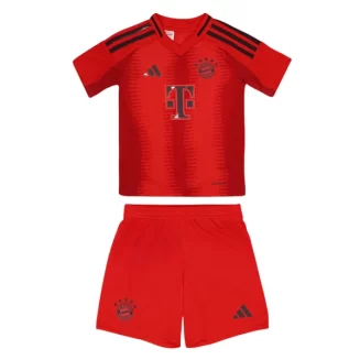 Kids FC Bayern München Thuisshirt 2024-2025 Voetbalshirts Korte Mouw (+ Korte broeken)