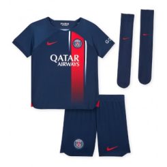 Kids Paris Saint-Germain Danilo Pereira #15 Thuisshirt 2023-2024 Voetbalshirts Korte Mouw (+ Korte broeken)-1