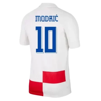 Kroatië Luka Modric #10 Thuisshirt EK 2024 Voetbalshirts Korte Mouw