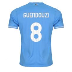 Lazio Matteo Guendouzi #8 Thuisshirt 2023-2024 Voetbalshirts Korte Mouw