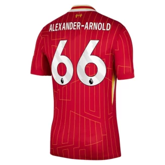 Liverpool Alexander-Arnold #66 Thuisshirt 2024-2025 Voetbalshirts Korte Mouw