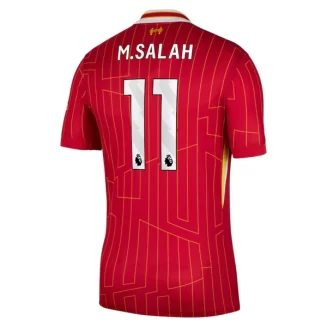 Liverpool Mohamed Salah #11 Thuisshirt 2024-2025 Voetbalshirts Korte Mouw