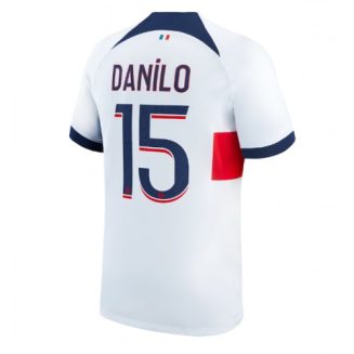 Paris Saint-Germain Danilo Pereira #15 Uitshirt 2023-2024 Voetbalshirts Korte Mouw