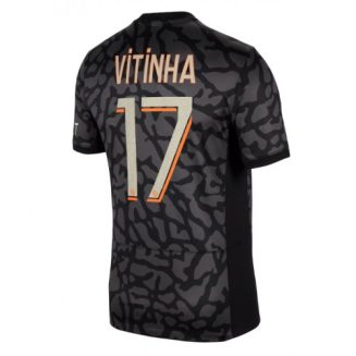 Paris Saint-Germain Vitinha Ferreira #17 Derde Shirt 2023-2024 Voetbalshirts Korte Mouw