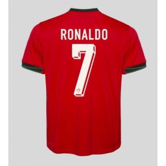 Portugal Cristiano Ronaldo #7 Thuisshirt EK 2024 Voetbalshirts Korte Mouw