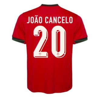 Portugal Joao Cancelo #20 Thuisshirt EK 2024 Voetbalshirts Korte Mouw