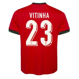 Portugal Vitinha Ferreira #23 Thuisshirt EK 2024 Voetbalshirts Korte Mouw