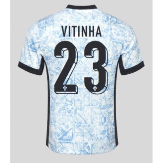 Portugal Vitinha Ferreira #23 Uitshirt EK 2024 Voetbalshirts Korte Mouw