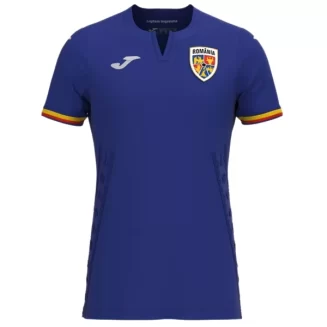 Roemenië Derde Shirt EK 2024 Voetbalshirts Korte Mouw